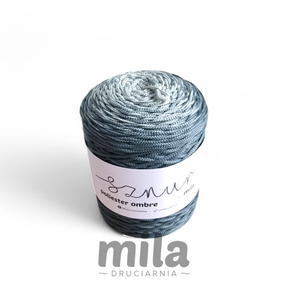 Pamut Zsinórfonal Ombre 3mm Menta/Zsálya
