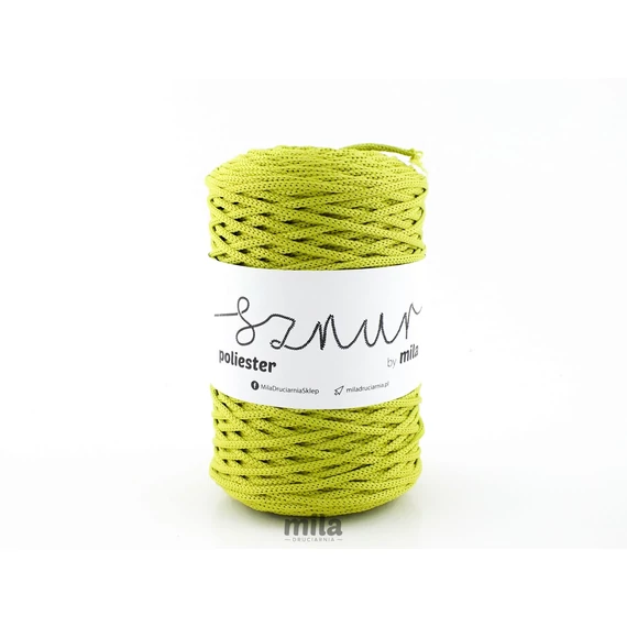 Poliészter zsínorfonal Lime