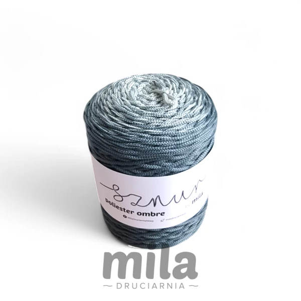 Pamut Zsinórfonal Ombre 3mm Menta/Zsálya