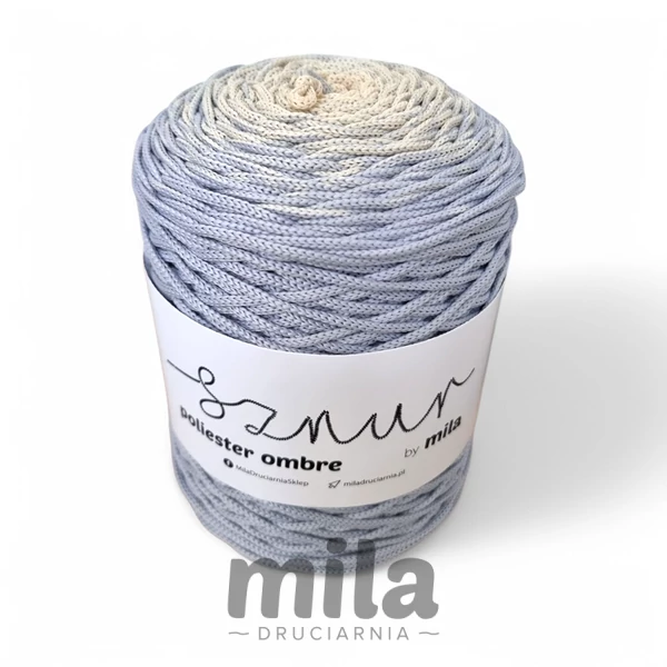 Pamut Zsinórfonal Ombre 3mm Bézs/Galamb